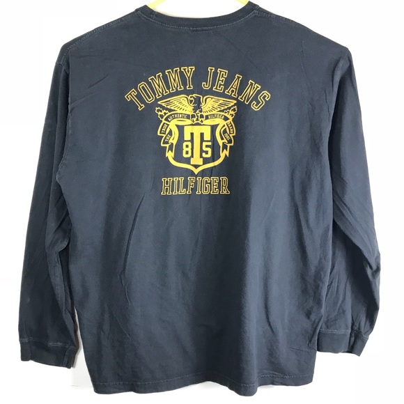 tommy jeans t shirt long sleeve
